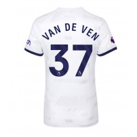 Dres Tottenham Hotspur Micky van de Ven #37 Domaci za Žensko 2023-24 Kratak Rukav